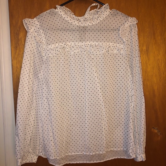❤️Madewell Sheer Blouse - Picture 2 of 3